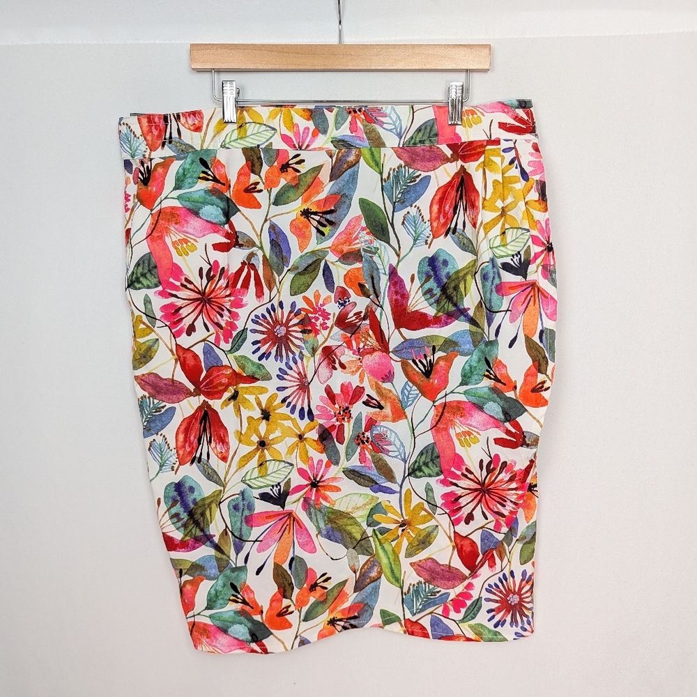 RipSkirt Hawaii Wrap Skirt Length‎ 3 Wildflower Watercolor Beach Cover Up - Picture 5 of 16